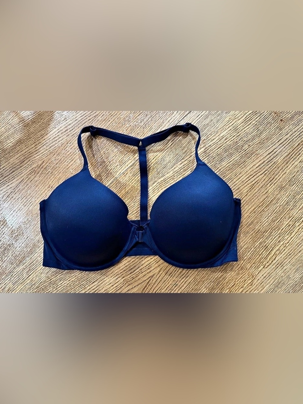 PINK Full Coverage Bra in Navy Blue Like New